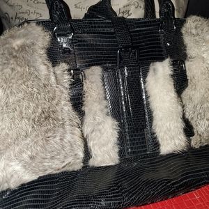 Vince Camuto Fur Hand bag